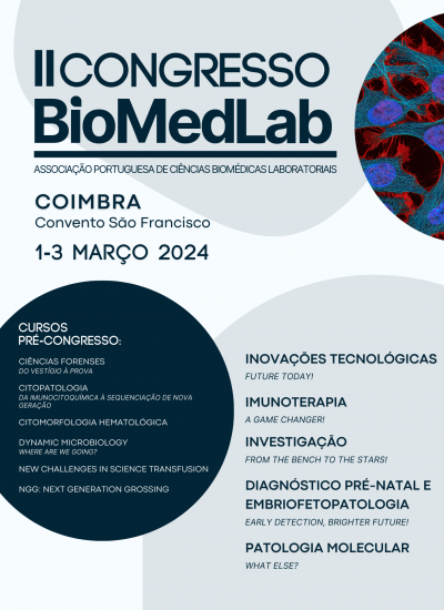 Cartaz II Congresso BioMedLab
